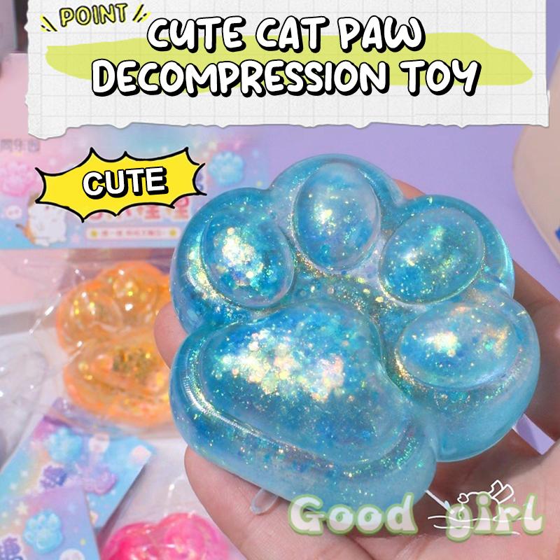 Cute Cartoon Cat Paw Squishy Toy Soft Hi Squeeze Toy Slow Rebound Stress Relief Toys Stress Release Hand Relax Gifts