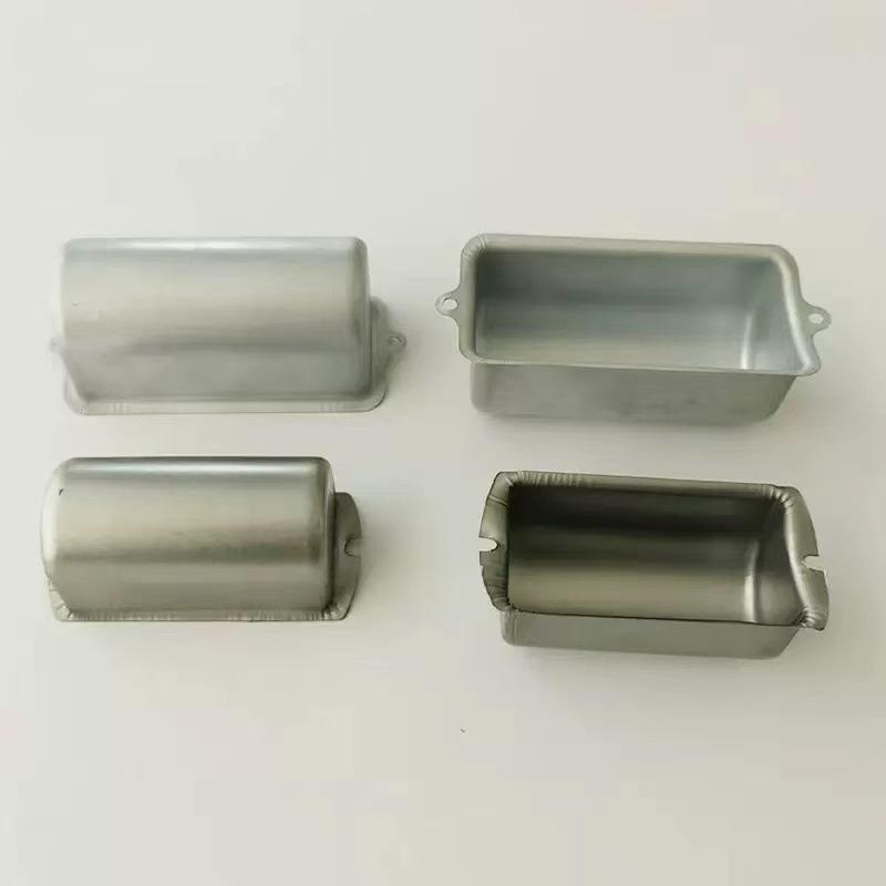 Single-Phase Motor Junction Box - Tinplate Semicircular Design