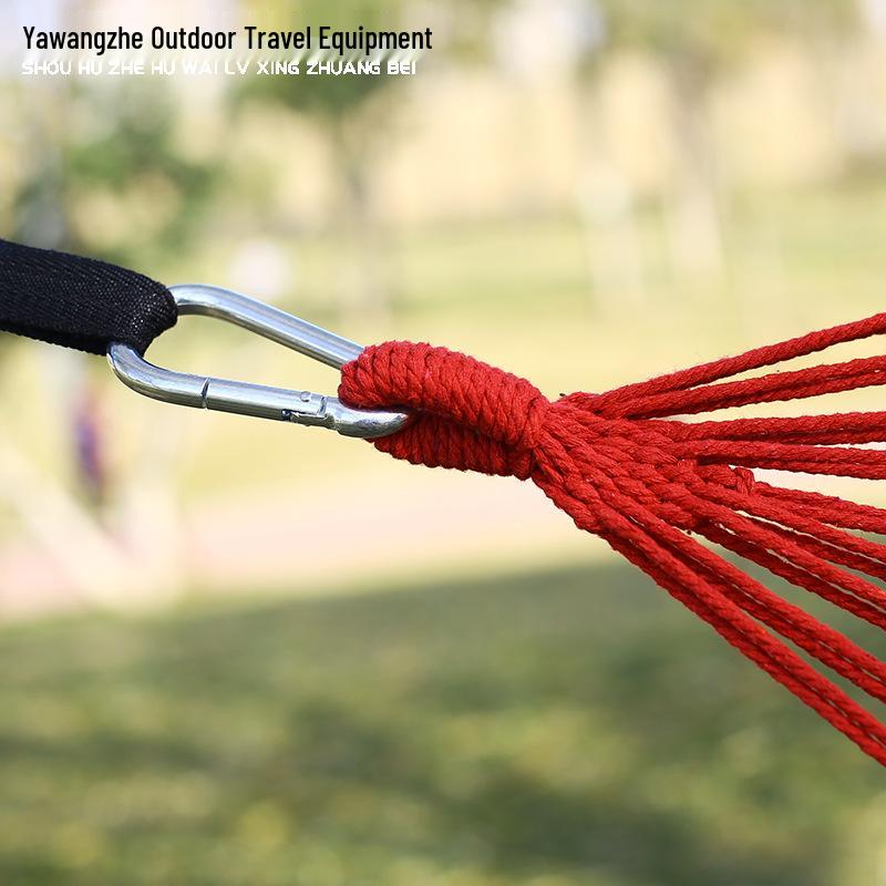 Anti-Rollover Thickened Canvas Hammock - Single/Double for Students & Adults