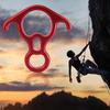 50KN Rescue Figure 8 Descender fit for Rock Climbing, Aerial Dance