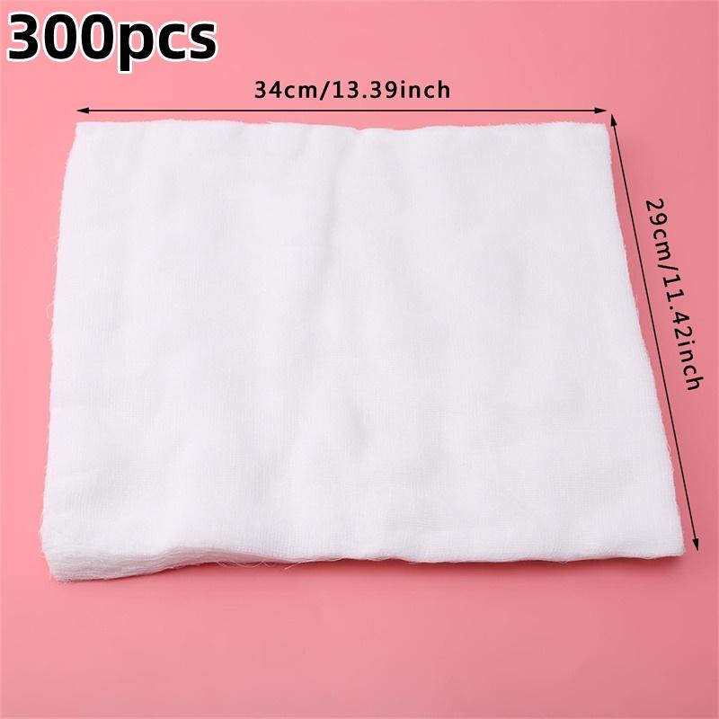 100/200/300pcs Pcs Soft Gauze Beauty Salon Apply Soft Mask Beauty Gauze Block Disposable Mask Special Face Mask Skin Management