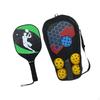 Pickleball Paddle 4 Pickleballs Players with Storage Bag for Playing Outdoor Style A