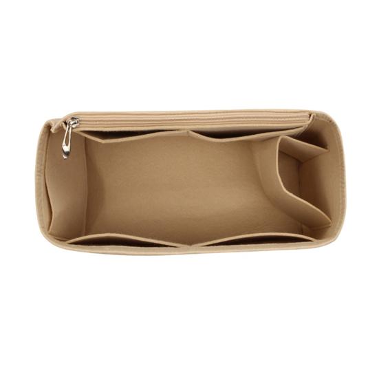 Soft Purse Organizer Insert for Handbags Multi-Pocket Felt Bag Liner Lightweight Protector for Backpacks