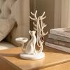 Creative Cat Jewelry Tray Desk Organizer Multifunctional Storage Holder for Lovers, Or Oneself