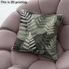 Vintage Fern Leaf Throw Pillow Covers Pattern Cushion Cover Suitable For Sofa Bedroom Car Pillow Cover