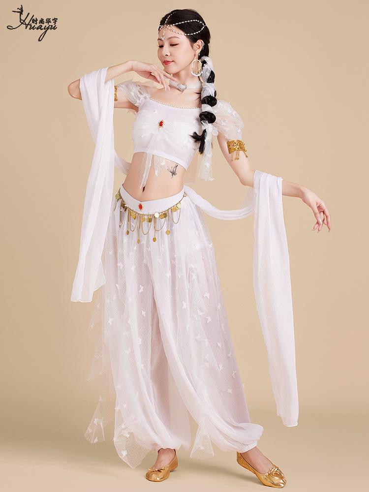 Prinzessin Jasmin Exotisches Indisches Bauchtanzkostüm - Damen Dunhuang Apsara & Westliche Regionen Stile