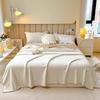 Thickened Waffle Knit Blanket: Office, Nap, Sofa, Aviation, Air Conditioning Use