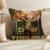 Mixed Martial Athlete IIlia TopuriaS Cushion Cover Polyester Sofa Cushions Decorative Throw Pillows Home Decoration Pillowcover