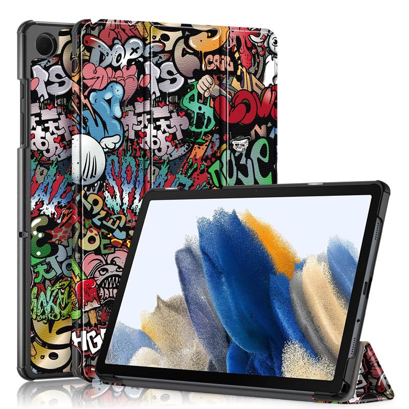 Etui na tablet Samsung Galaxy Tab A9 Plus 11" Trifold Magnetic Leather Stand Twarda inteligentna obudowa do Funda Galaxy Tab A9 Plus Cover 2023