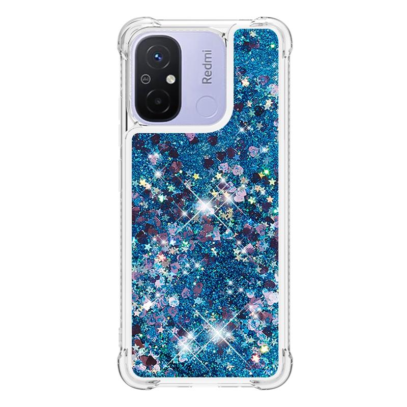 Pre Xiaomi Redmi 12C Puzdro Trblietavé Dynamické Tekuté Puzdro na Pre Fundas Xiaomi Redmi 12C Mi Kryt na Telefón Xiomi Redmi12C 12 C Coque