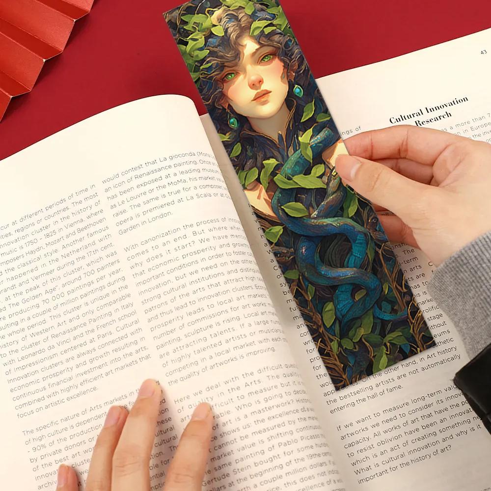 32pcs Mythology Series Bookmarks, Back to School Season, Christmas, Halloween, Teachers, Suitable for Readers and Birthday Gifts
