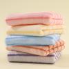 Coral Velvet Five-Piece Absorbent Towel Set - Wide Stripe, Gift-Ready