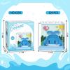 Lovely World Ocean Micro Diamond Build Block Shark Sea Otter Pufferfish Crab Dolphin Whale Jellyfish Nanobrick Wall Brick Toys