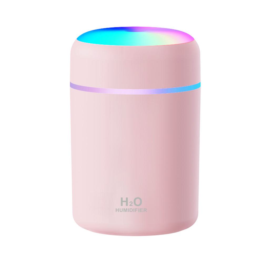 Colorful Cup Mini Desktop USB Car Humidifier - Large Capacity Silent Home Spray