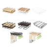 Functional Rack for Cabinet Covers and Utensils Storage Hoder with Hanger