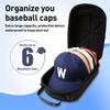 1pz Cappellino da Baseball Borsa da Viaggio Cappellino da Baseball Custodia da Viaggio Scatola Portaoggetti Borsa Espositore Borsa da Trasporto per Cappellino da Baseball in Eva