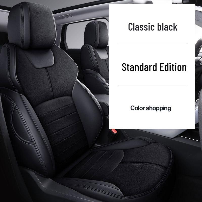 Huse de scaun personalizate din piele întoarsă pentru Land Rover Range Rover Evoque - Acoperire completă, 5 locuri