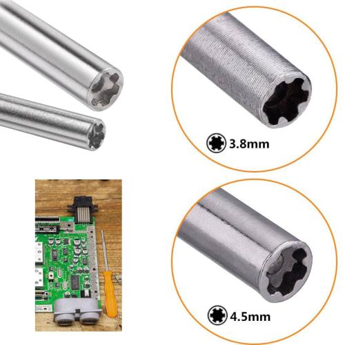 LUYING Nintendo Game Console Screwdriver Set of 2, 3.8mm and 4.5mm, for Cassette Tapes and Consoles, Compatible with Nintendo, SNES, N64, NES, and SEG