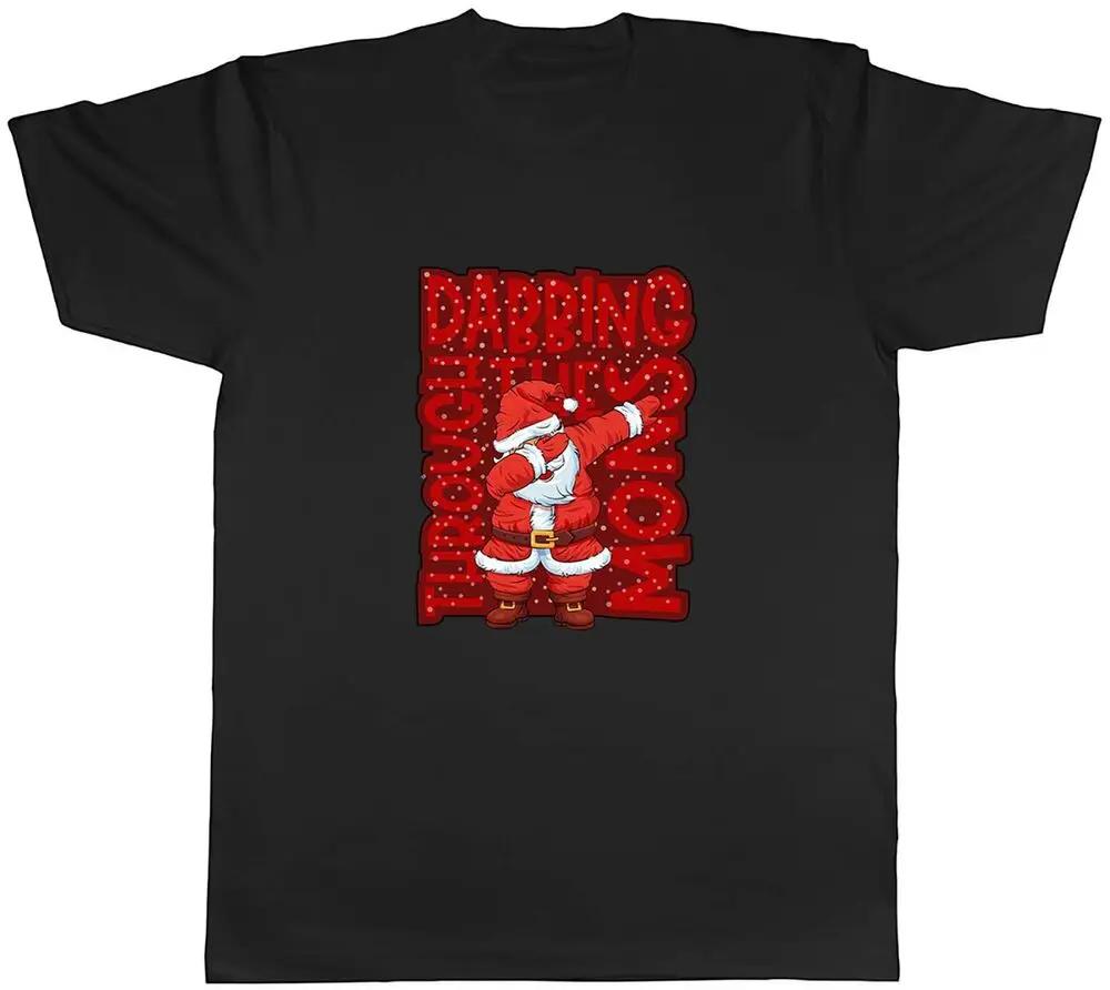 Dabbing Through The Snow Mens Unisex Tshirt Tee High Qual... S