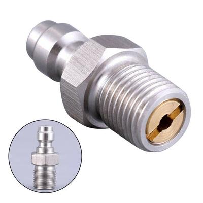 8mm Male Thread Quick Connection Valve PCP Fill Nipple Plug M10/1