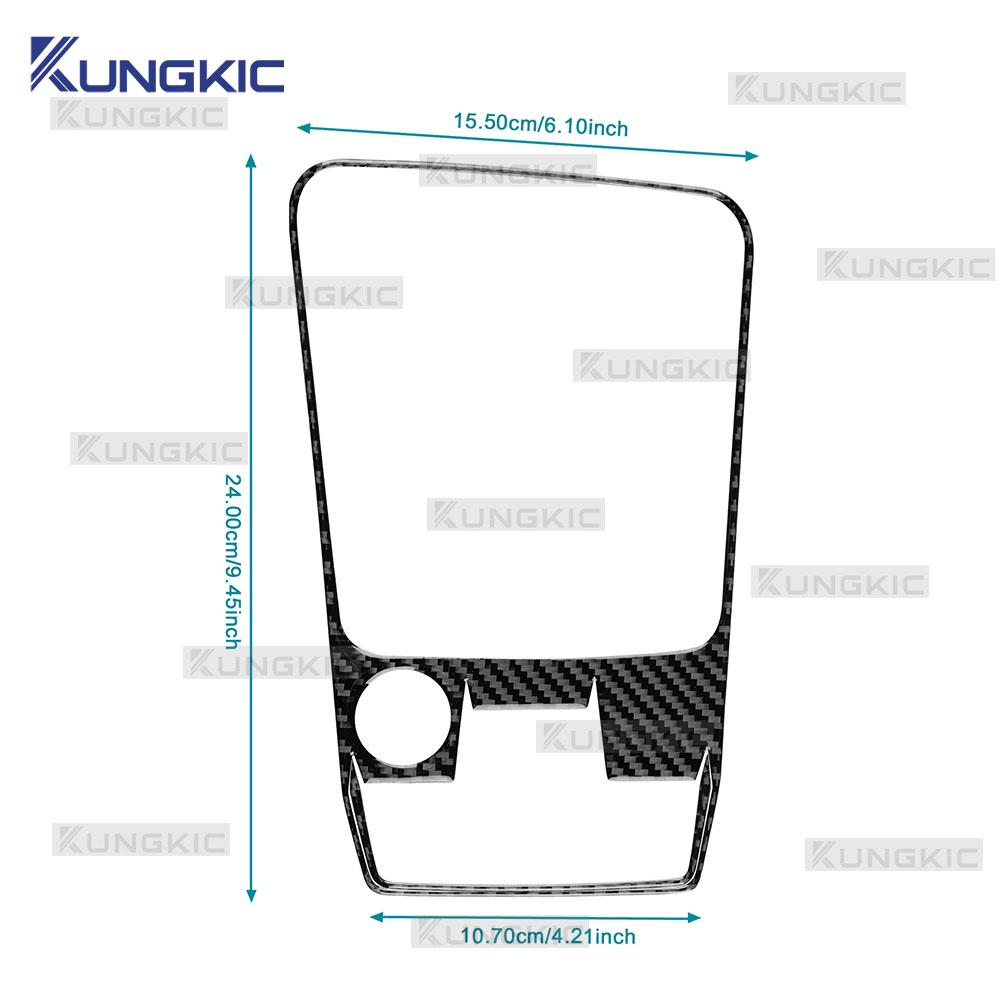 Soft Carbon Fiber Sticker For Seat Leon MK4 Cupra Leon Cupra Formentor 2020-2025 2025 2025 Manual Transmission Car Gear Shift