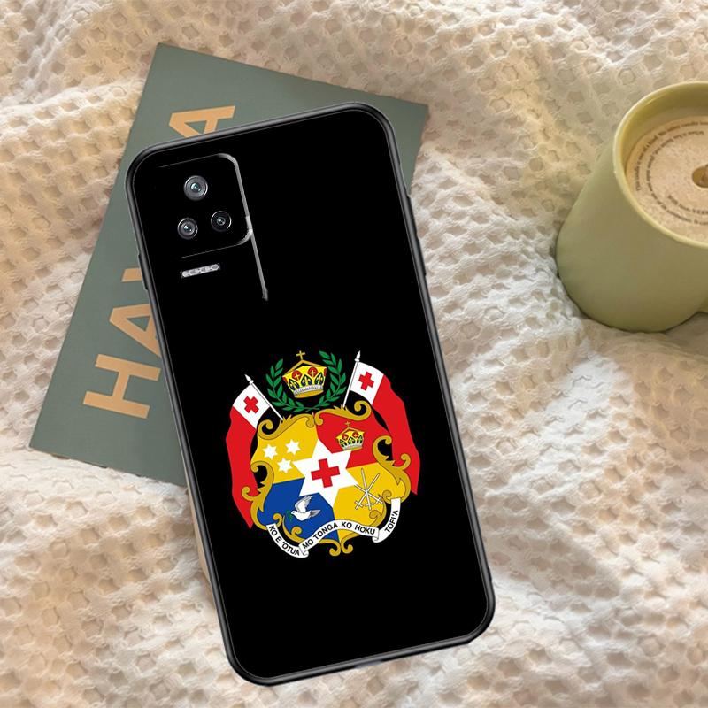 Tongan Coat of Arms Tonga Case For Xiaomi 14T 11T 12T 13T Pro 13 14 15 Ultra POCO X7 Pro X3 X5 X6 M6 F5 F6 Pro Cover