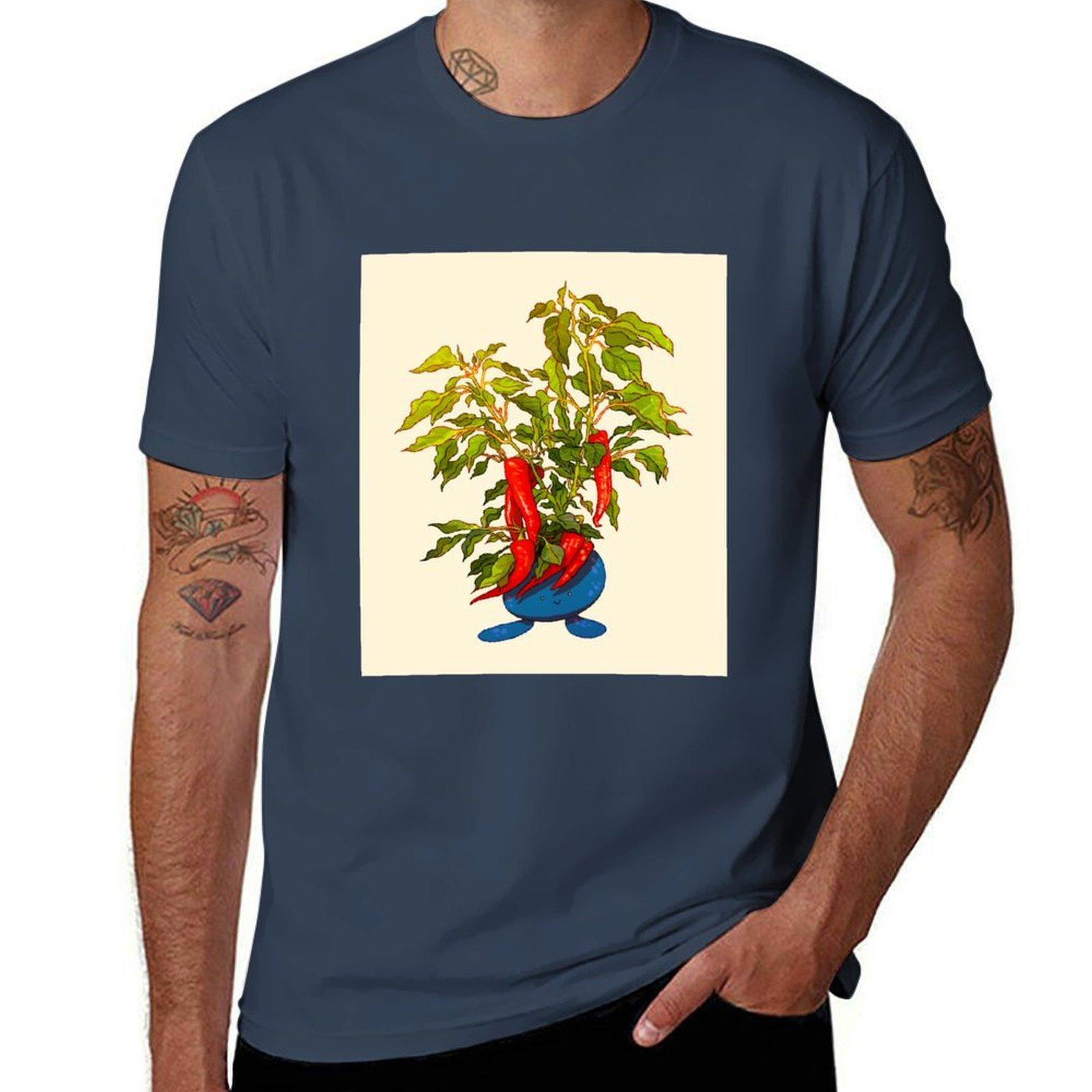 Chili Oddish TShirt printed t shirts for Unisex t shirts cotton 100 TShirt S