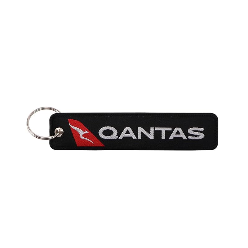 

Qantas Airways(QF) Flight tag keychain [kft165]