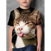 4-15 Years Old T Shirts Comfortable Polyester Boys Girls Children Long Sleeve T-Shirt Cartoon 3D Printed T Shirt Kids Clothing