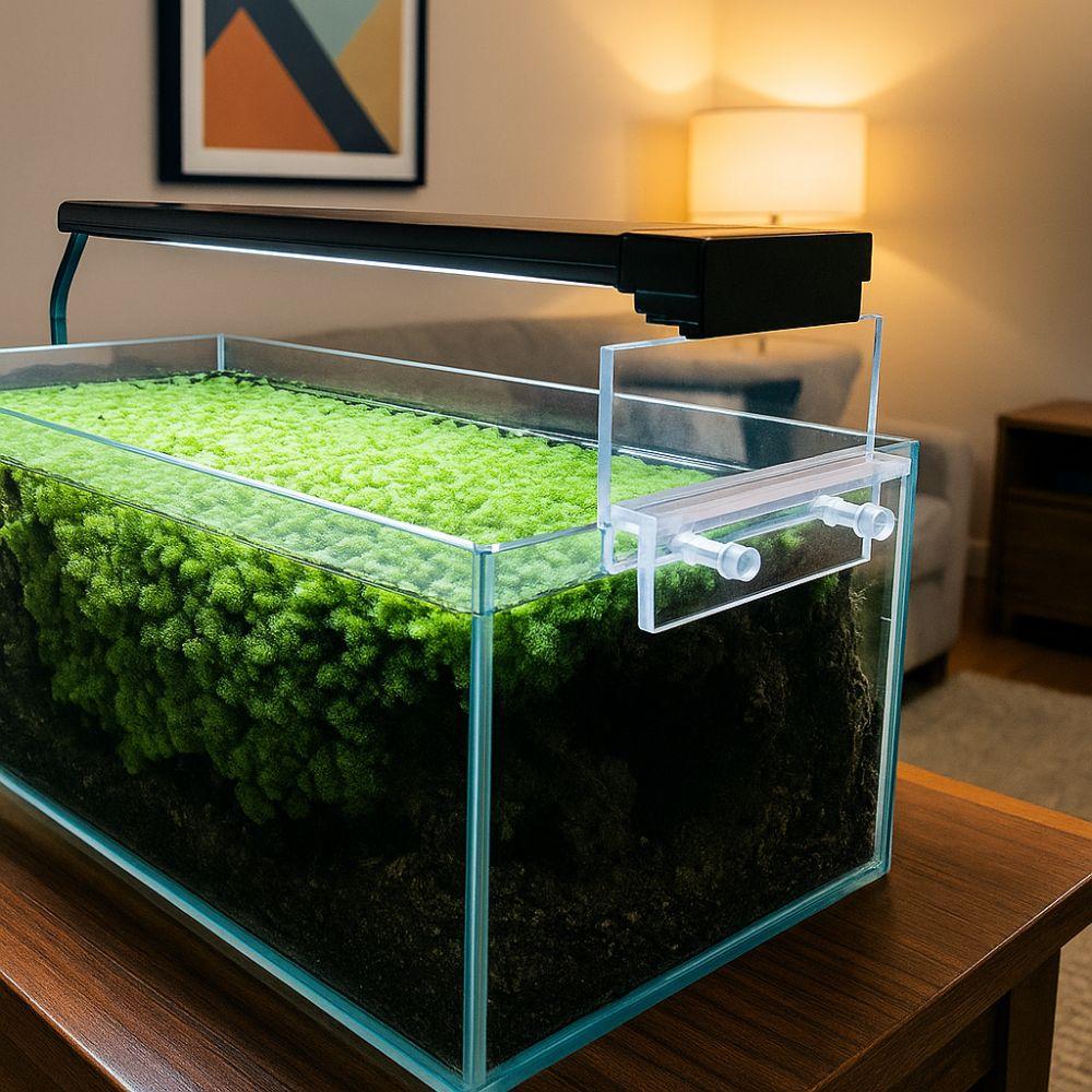 Průhledný akrylový držák LED světla pro akvárium bez vrtání světlo pro akvárium stojan vodní akvárium