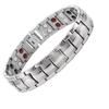 Double-Row Magnetic Men's Bracelet - Detachable European & American Style