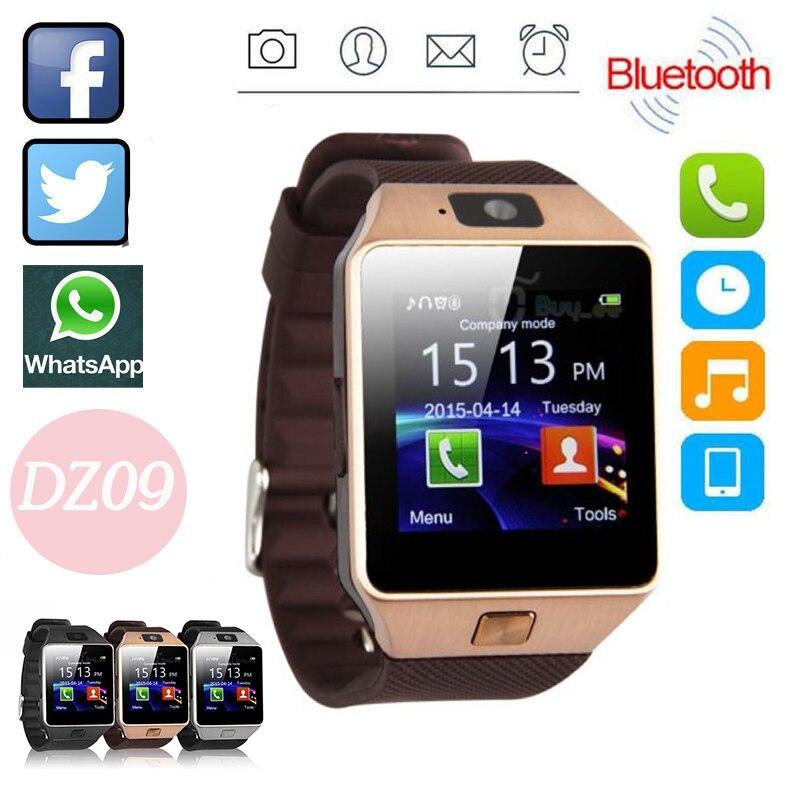 DZ09 Bluetooth Smart Watch Phone + Kamera SIM-kort Utomhus Sport