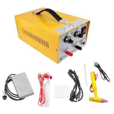 Dingxing 50A Jewelry Spot Welder for Gold and Silver Necklaces, Bracelets, Rings - Includes 30A Handheld Welding Torch