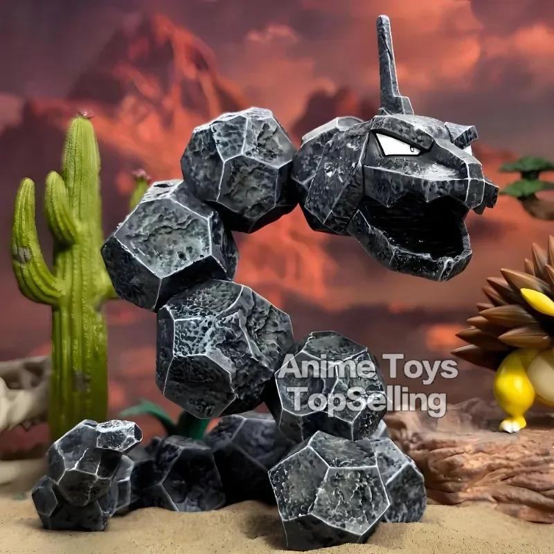Fashnics 14Cm/5.5In Anime Pokemen Figure Onix Action Figures Pvc Statue Collection Model Toys Gifts