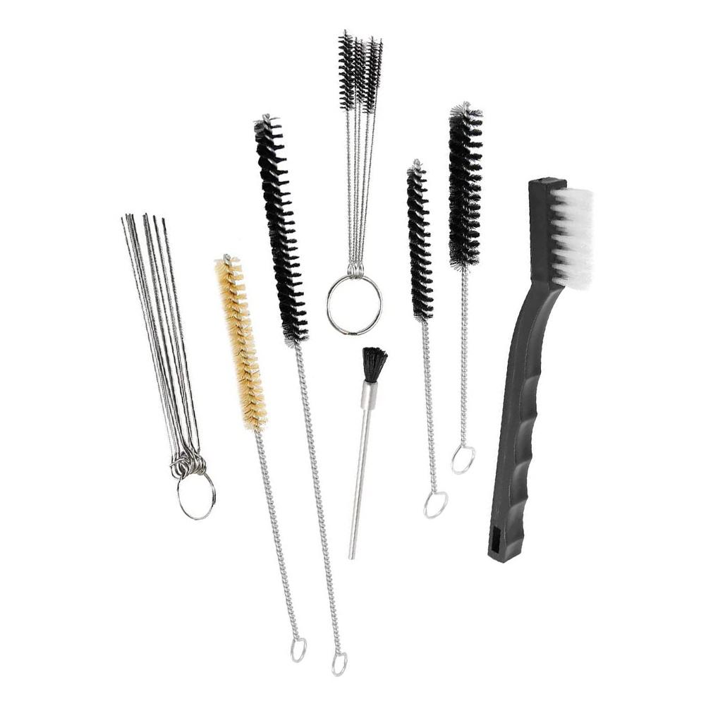 Cleaning Brush Kit Needle Spray Cleaner Spray Guns Nozzle Cleaning Repair Tool Kit Needle Brush Set Spray Guns Clean Accessories