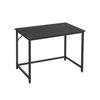 VASAGLE Secretária, Pequena Secretária para Computador, Secretária de Escritório, para Estudo, Quarto, 50 x 100 x 75 cm, Design Industrial, Estrutura de Metal, Preto