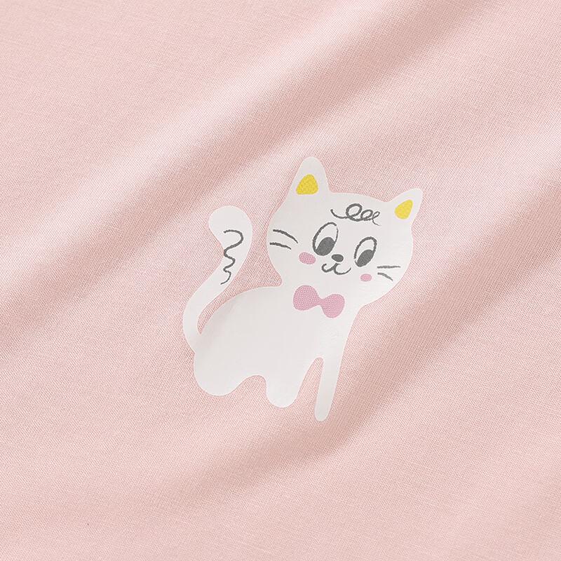 Hongdou Girls' Lightweight Short-Sleeve Princess Sleep Dress Q3016