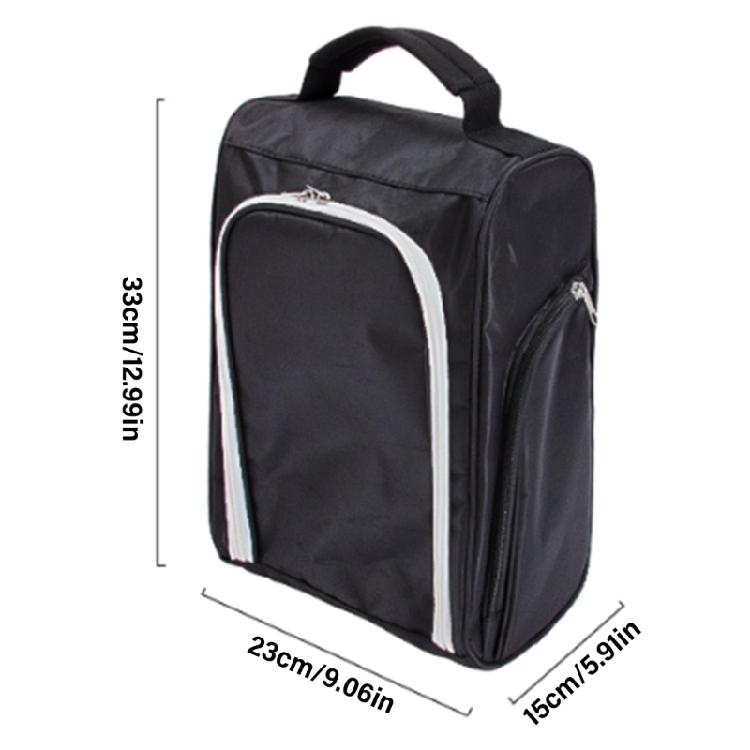 Football Boot Bag, Golfs Shoe Carriers Golfs Shoe Carrying Bag with Zipped Pockets, Sports Shoes Bag for Travel Storage