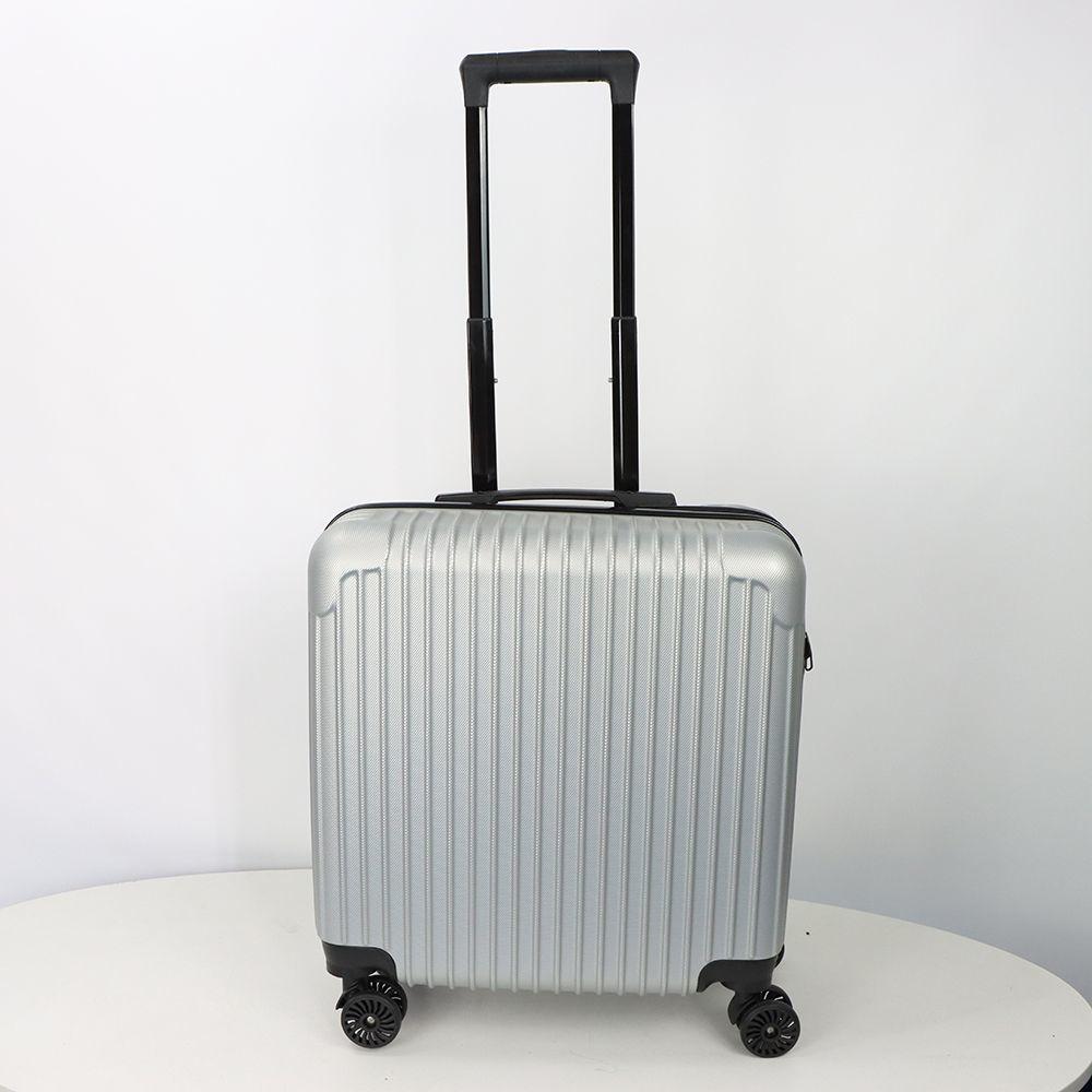 Lightweight 18" Mini Trolley Suitcase with Universal Wheels & Combination Lock