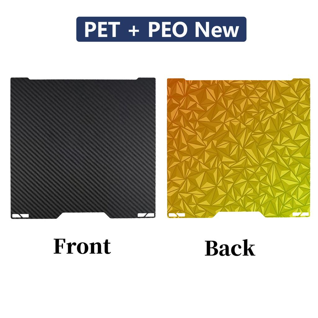 H2D Build Plate PEI Smooth PEO PET PEY Double Sided Spring Buildplate Steel Sheet For Bambu Lab H2D with QR Code