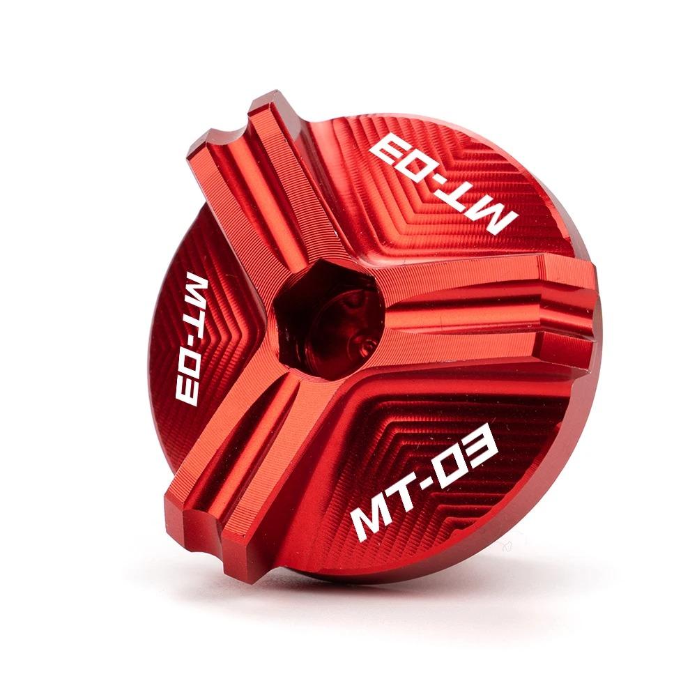 For Yamaha MT07 MT03 MT10 FZ07 FZ10 MT25 MT 03 07 10 25 Motorcycle Accessories Engine Oil Filler Cap Plug Cover Screw