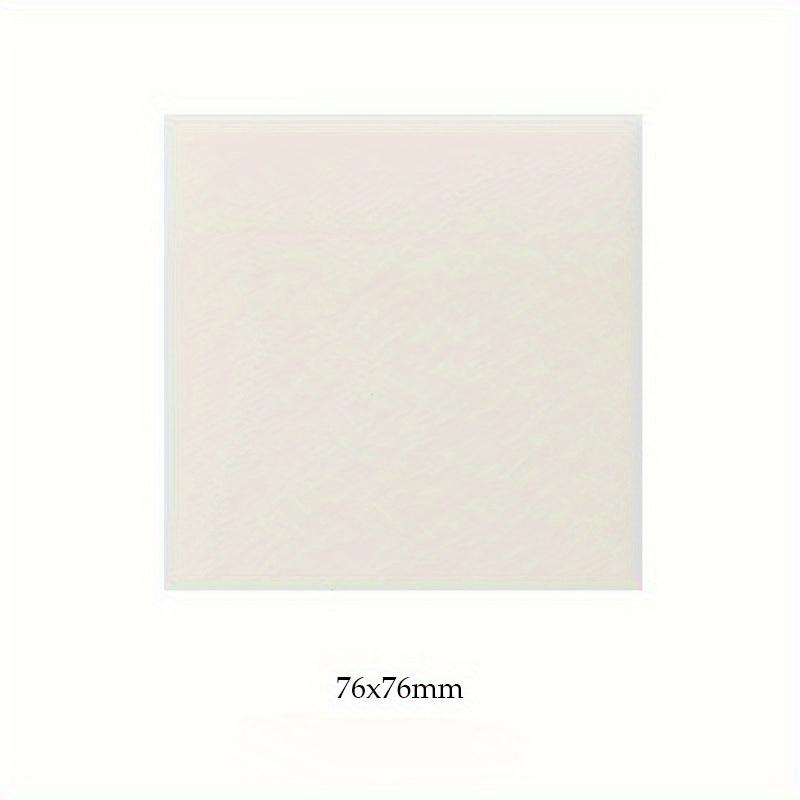 100 Sheets Transparent Waterproof Posted It Sticky Note Pads Notepads Posits for School Stationery Office Supplies