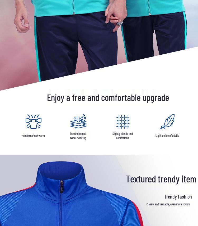 Autumn/Winter Adult & Kids Football Uniform and Outdoor Training Suit Set