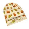 2D Flat Printing Acorns Classic Knit Hat for Adults Available In Versatile Tones Ideal for Subtle Styling During Cool Days Or Relaxed Seasons