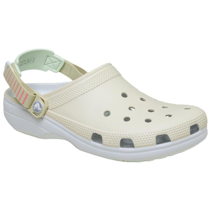 Crocs Casual and Comfortable Hole Shoes for Men and Women Off-white