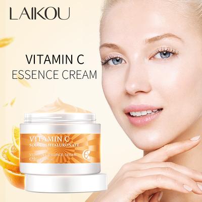 Vitamin C Essence Cream Péče na obličej Proti vráskám Odstraňte skvrny Zpevnění pokožky Bělící hydratační krém