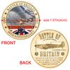 Battle of Britain commemorative coin, military coin, challenge coin, commemorative medal, enthusiast's collection