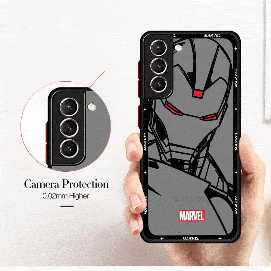 Marvel Spiderman Ironman Phone Case for Samsung Galaxy S10 Plus S10 Lite S22 Plus S24 S25 Ultra S21 S20 FE S9 S23 Ultra Cover