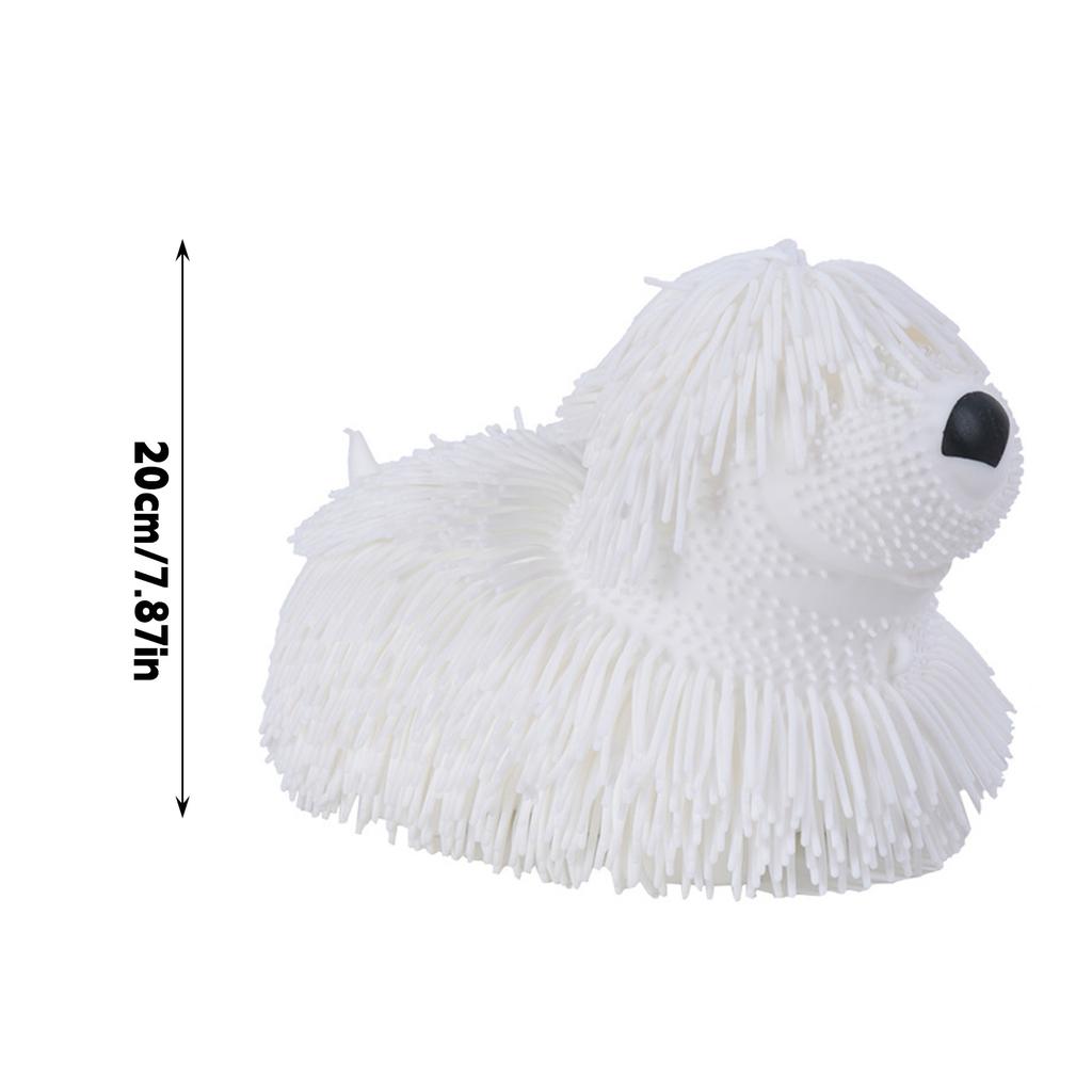 Stress Relief Plush Dog Squeeze Toy Soft Fidget Sensory Gifts Cute Animal Anxiety Reliever Fun Party Favors Kids Novelty Present