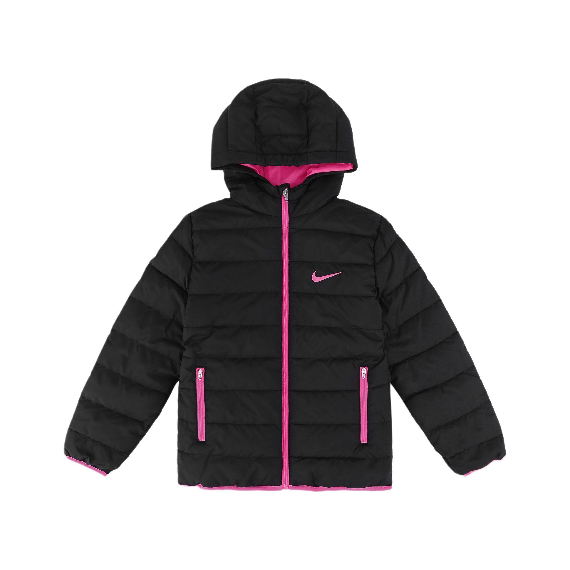 

Nike Kids Hooded Zip-Up With Logo Kids Tops Black HA5034-023 M